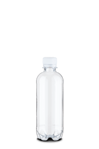 Mini PET Flaschenform 330ml mit Petaloidboden
